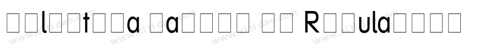 Helvetica Narrow CE Regular字体转换